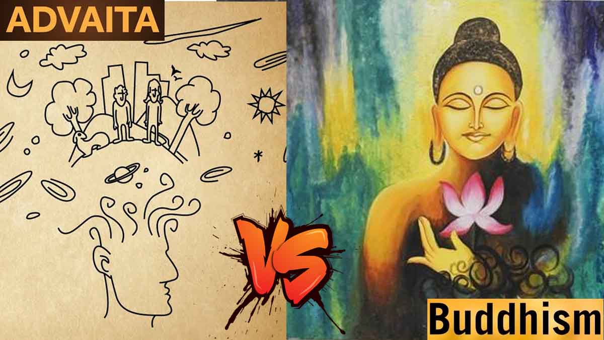 advaita vs buddhism